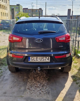 Kia Sportage cena 47800 przebieg: 222000, rok produkcji 2012 z Szczawnica małe 92